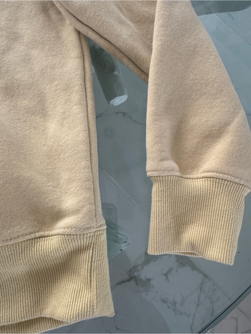 WILO Puff Lettering Yellow Sweatshirt XS - Picture 4 of 7
